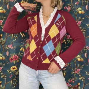 Maille "LACOSTE" Upyclée  (Taille unique du 34 au 38)