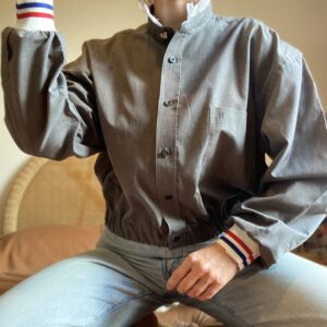 CHEMISE-BOMBERS "BALMAIN" (T.38 à 42)