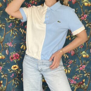 POLO "Lacoste" BI COLOR (T.36 à 40)