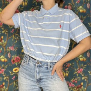 POLO "RALPH LAUREN" UPCYCLÉ (T.36 à 40)