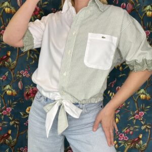 CHEMISE "Lacoste" Lisa BiColore (T.36 à 40)