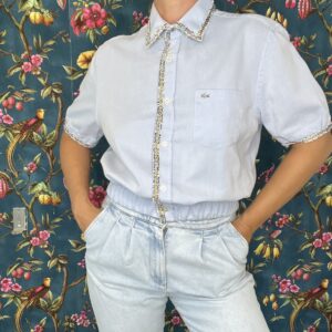 CHEMISE "LACOSTE" Modèle bombers (T.34 à 38)