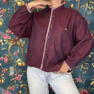 CHEMISE "Lacoste" Modèle tweed (T.36 à 42)