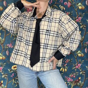 NEW : CHEMISE/CRAVATE "BURBERRY" Pièce unique (T.38 à 44)