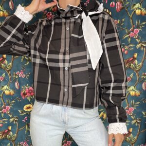 CHEMISE "Burberry" Modèle Maxi Ruban (T.34 au 40)